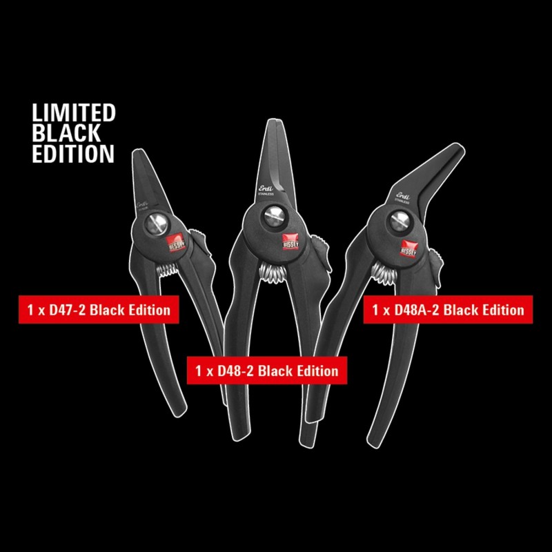 Kääride promo komplekt COMBI-SET-A Black