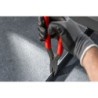 Flat-nosed pliers for sheet metal work D301