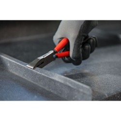 Mini-folding pliers 45 bent D341-22