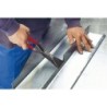 Seaming and clinching pliers 90 bent PVC-coated handle D35-60-P