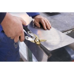 HSS-TiN shape and straight cutting snips D27AHL-TIN