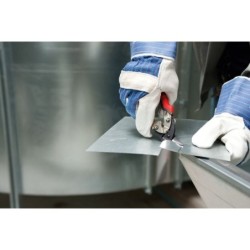 Shape and straight cutting snips-Set in pouch DSET15