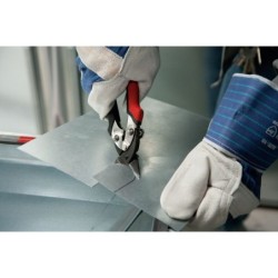 Shape and straight cutting snips, small and manoeuvrable D15A-SB