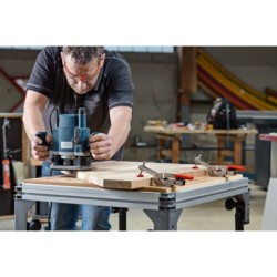 Horizontal toggle clamp with open arm and horizontal base plate STC-HH -40 with accessory set