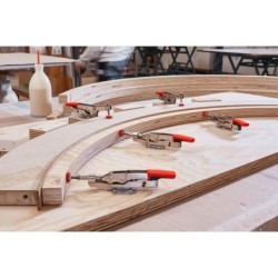 Push-pull clamp with horizontal base plate STC-IHH -25