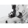 Horizontal toggle clamp with open arm and horizontal base plate STC-HH -70