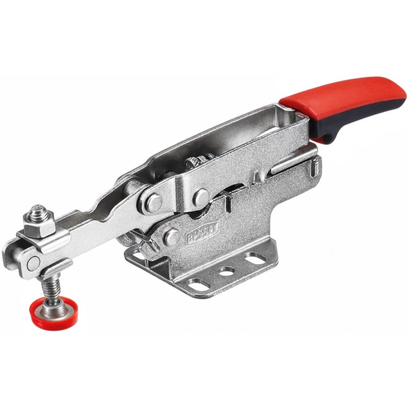 Horizontal toggle clamp with open arm and horizontal base plate STC-HH -40