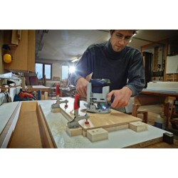 Vertical toggle clamp with open arm and horizontal base plate STC-VH -40