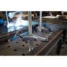Clamping element for welding tables with gripping arm TW28GRS 300-120