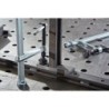 Clamping element for welding tables with special pressure plate TWM28 300-120