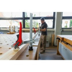 Pitskruvi keevituslauale TWV28, 300 x 110-175 mm, Ø 28 mm, T-käepide, Bessey