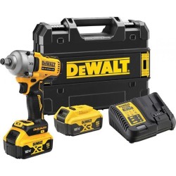 Akumuliatorinis smūgio veržliarakčio DeWalt DCF892P2T