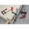 Tugevdatud malmpitskruvi Bessey TGKR 600-120