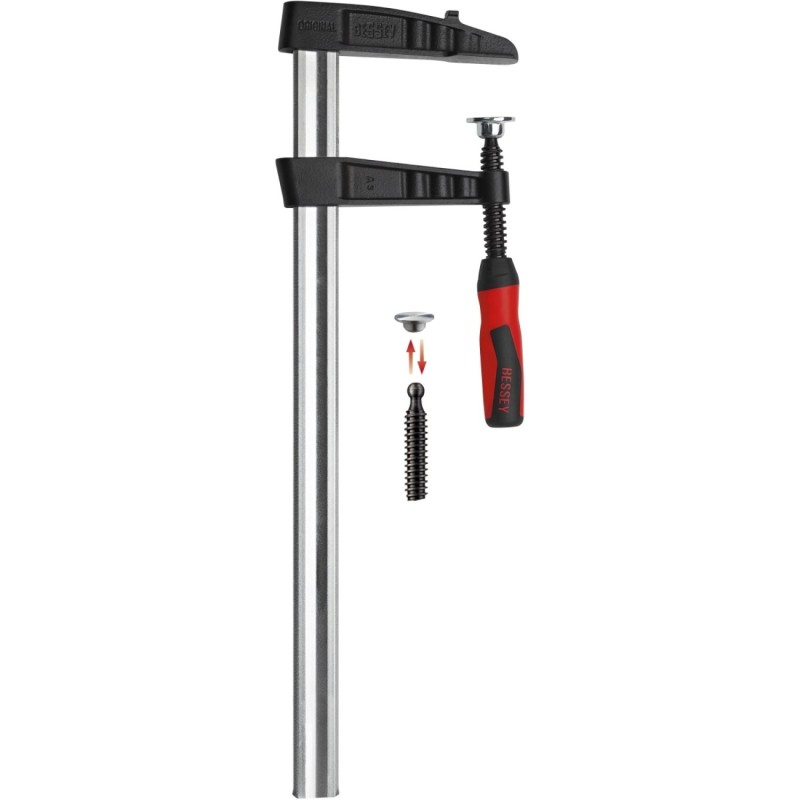 Tugevdatud malmpitskruvi Bessey TGK-2K 1000-120