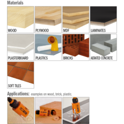 Augusaag puit-plastik HM H-60 D-52 RH