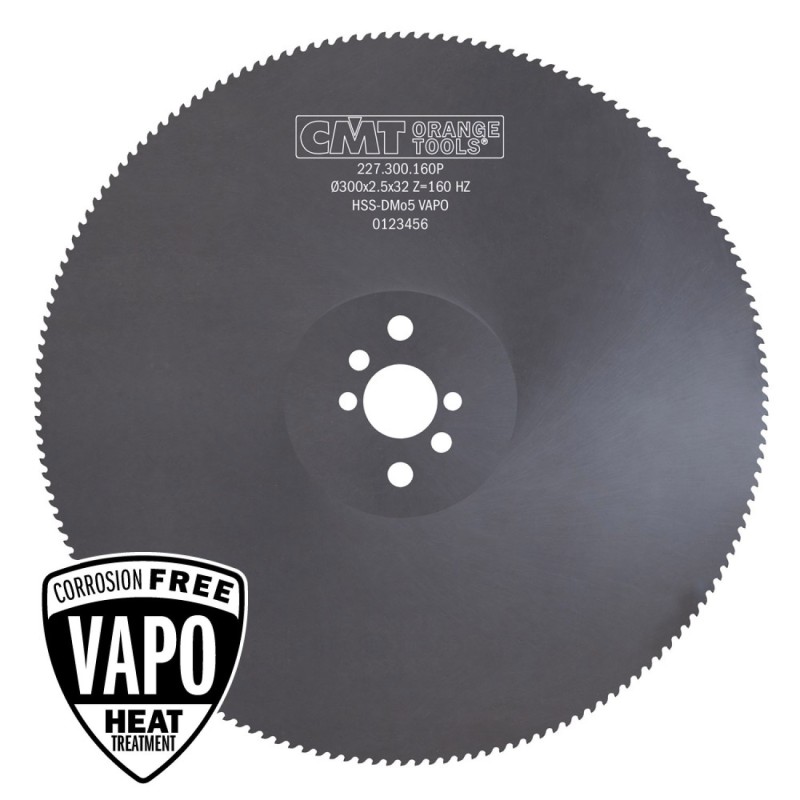 Metalli saeketas HSS VAPO D-300x2.5x32 Z-160 C-HZ-T6