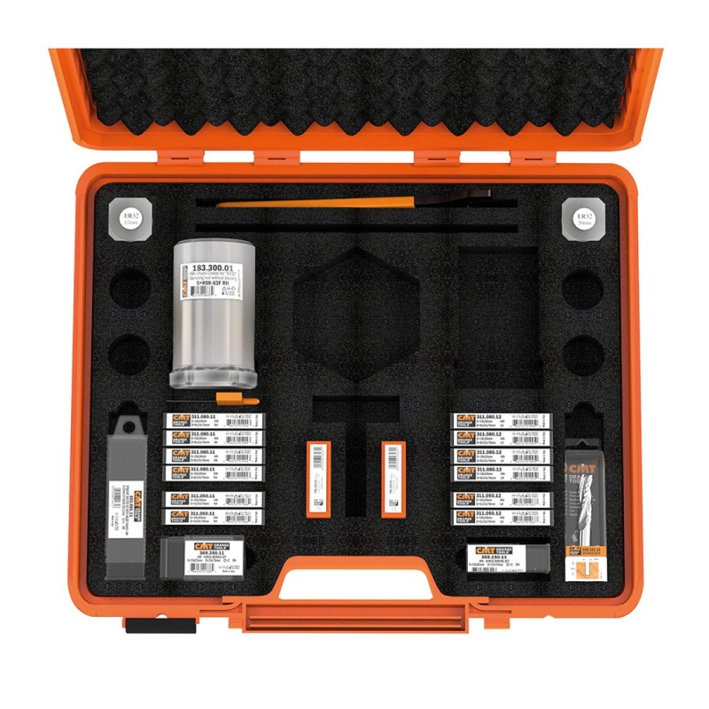 23 osaline instrumendi komplekt CNC masinale