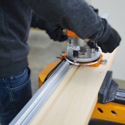 Soone freesimise rakis laiadele soontele