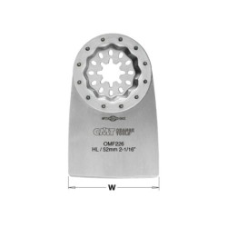 52mm Rigid Scraper for all materials