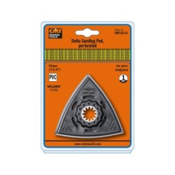 93mm Delta Sanding Pad, perforated