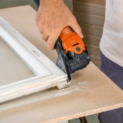 93mm Delta Sanding Pad, perforated