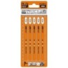 Tikksaelehed, 5 tk BIM 132x1.7-2.6x10-15TPI FINE WOOD-METAL