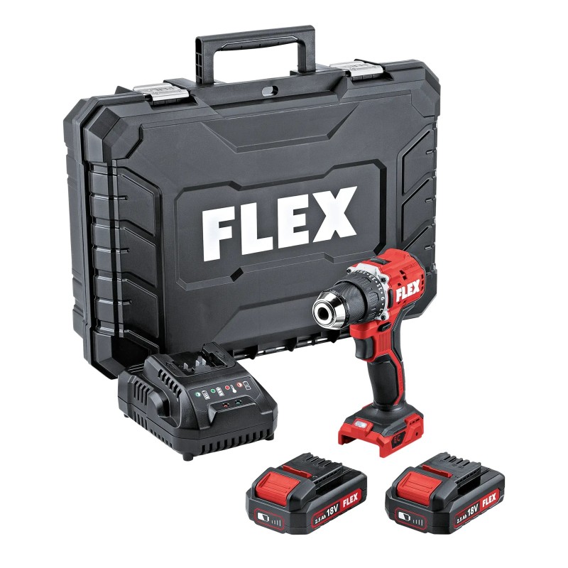 Cordless Drill-Driver FLEX DD 2G 18.0V LD 2x2.5A Cordless Drill-Driver FLEX DD 2G 18.0V LD 2x2.5A