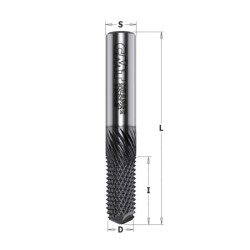 Otsfrees komposiidile D-12x25x75 RH puur ots