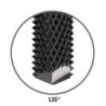 Otsfrees komposiidile D-6.35x25.4x63.5 RH puur ots