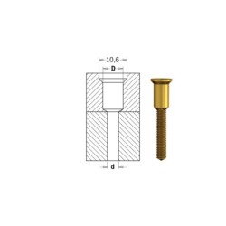 Astmeline puur SP D-5-7.6-10.6 l-93.7 Z1 515.042.31 RH