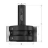Universaalne freespea CNC-le S-20 D-65x40x93 Z2 RH