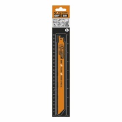 5 SABRE SAW BLADES FOR WOOD-METALS BIM 225x2,5x10TPI