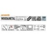 5 SABRE SAW BLADES FOR WOOD-METALS BIM 200x2,1-3,2x8-12TPI