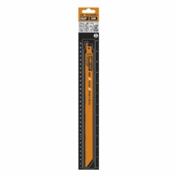 5 SABRE SAW BLADES FOR WOOD-METALS BIM 300x1,8-2,6x10-14TPI