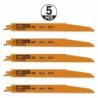 20 SABRE SAW BLADES FOR METALS BIM 225x2,9x9TPI
