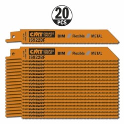 5 SABRE SAW BLADES FOR METALS BIM 150x1,8x14TPI