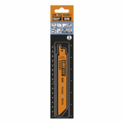 20 SABRE SAW BLADES FOR METALS BIM 150x1,8x14TPI