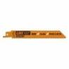 5 SABRE SAW BLADES FOR WOOD-METALS BIM 150x1,8-2,6x10-14TPI