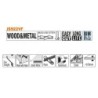 5 SABRE SAW BLADES FOR WOOD-METALS BIM 150x1,8-2,6x10-14TPI