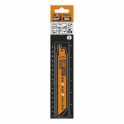 5 SABRE SAW BLADES FOR WOOD-METALS BIM 150x1,8-2,6x10-14TPI