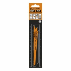 5 SABRE SAW BLADES FOR WOOD HCS 150x4,3x6TPI