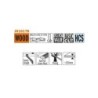 5 SABRE SAW BLADES FOR WOOD HCS 300x8,5x3TPI