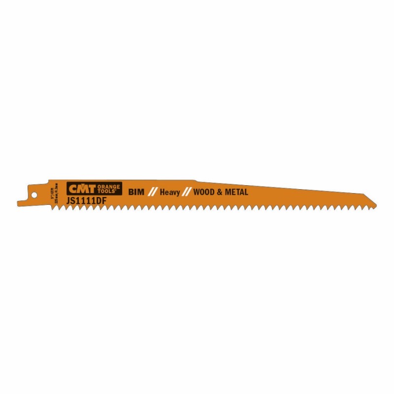 20 SABRE SAW BLADES FOR WOOD-METALS BIM 225x4.3x6TPI SS-MILLED
