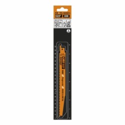 20 SABRE SAW BLADES FOR WOOD-METALS BIM 200x2.1-4.3x6-12TPI SS-M