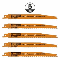 20 SABRE SAW BLADES FOR WOOD-METALS BIM 200x2.1-4.3x6-12TPI SS-M