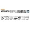 5 SABRE SAW BLADES FOR WOOD-METALS BIM 200x2,1-4,3x6-12TPI