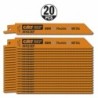 5 SABRE SAW BLADES FOR METALS BIM 150x1,4x18TPI