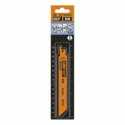 5 SABRE SAW BLADES FOR METALS BIM 150x1,4x18TPI
