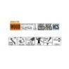 5 SABRE SAW BLADES FOR WOOD HCS 150x8,5x3TPI