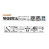 5 SABRE SAW BLADES FOR WOOD-METALS BIM 300x4,3x6TPI